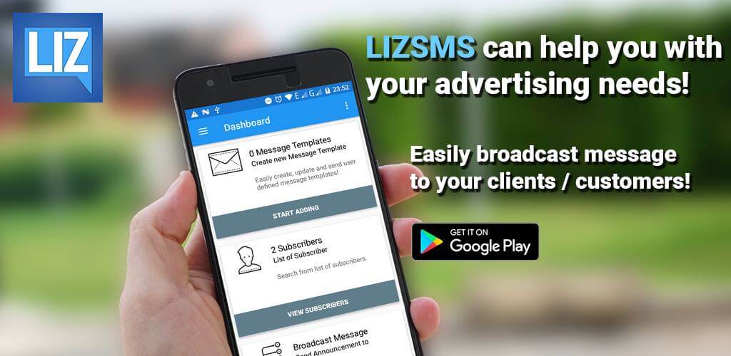 LIZSMS - Bulk SMS with Auto Reply Feature